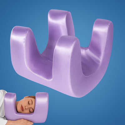 DermSleep | Anti‑Wrinkle Beauty Pillow – Cooling Memory Foam – Ergonomic Contour – Skin Care Support – Side & Back Sleepers