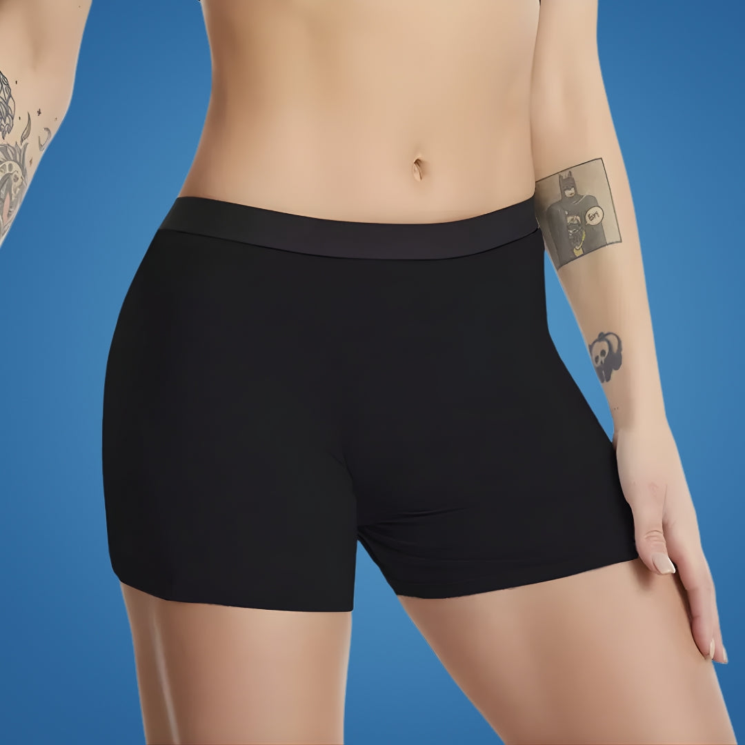 FlowGuard | Period Underwear Leak-Proof Boxers – 4-Layer Absorbent Protection – Soft Breathable Cotton for Comfort & Confidence All Day