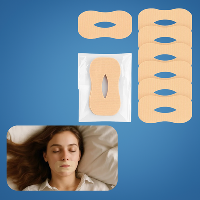 SilentEase | Anti-Snoring Mouth Tape – Snoring Reduction – Hypoallergenic & Breathable – Improve Sleep Quality & Prevent Dry Mouth