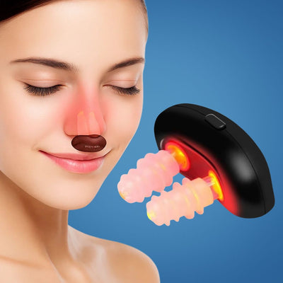 Nasorelief | Nasal Red Light Therapy Device – Fast Congestion Relief – Flexible Silicone Nasal Tubes – Hay Fever Sufferers