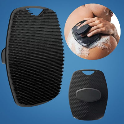 PureGlide | Silicone Body Scrubber – Antimicrobial Exfoliation – Quick‑Dry Hygienic Design – Sensitive‑Skin Shower Use
