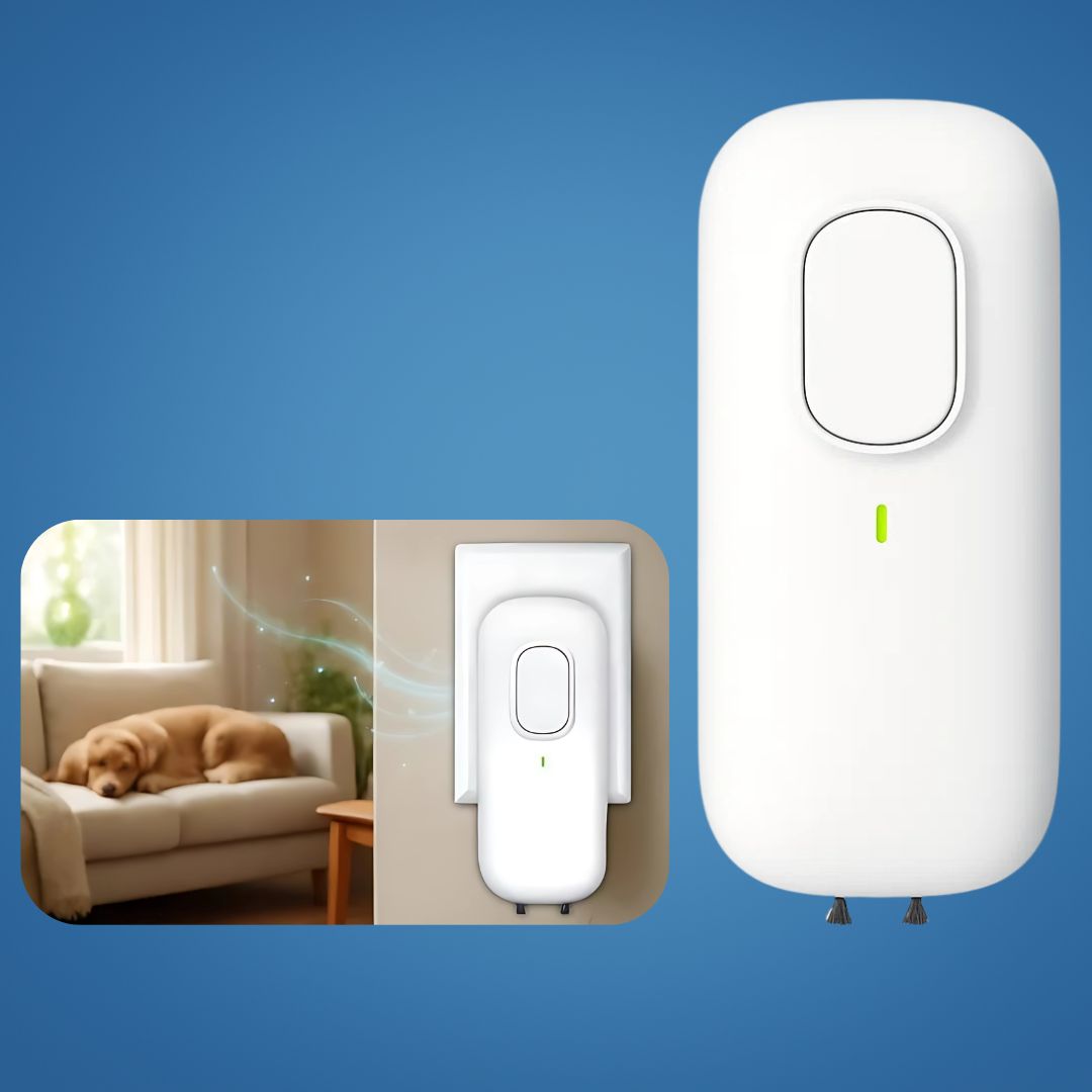 AerisPure | Plug-in Air Purifier – Negative Ion – Ultra-quiet ≤ 5 dB – Removes Smoke Odours & Pet Dander – Clean Fresh Air for Bedrooms