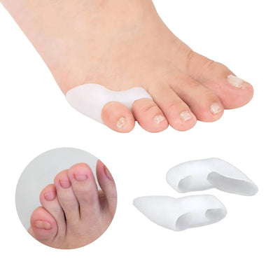 ToeGuard Orthopedic Toe Spacers | Bunionette Corrector - Little Toe Straightener - for Bunions - Hammertoe and Toe Alignment