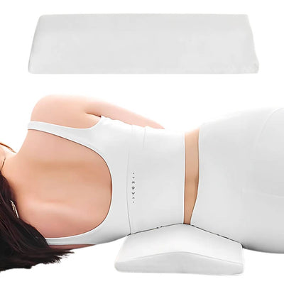 SleepAlign Lumbar Support Pillow for Sleeping | Relieves Back Pain - Improves Spinal Alignment -  Comfortable Pillow for Back Pain Relief