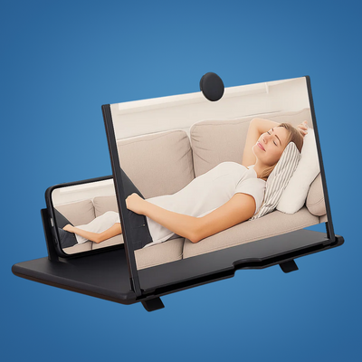 ClarityView | Screen Magnifier – Eye-Protection HD Fresnel Lens – Foldable Portable Design – Bigger Screen Comfort Anywhere