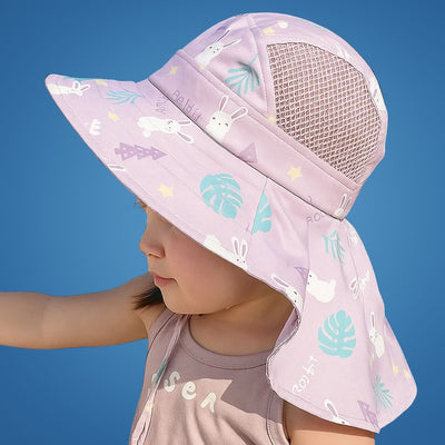 KidShade | Kids UV Sun Hat – UPF 50+ Full Coverage – Breathable Mesh Brim – Keeps Children Cool, Comfortable & Safe in the Sun Outdoors