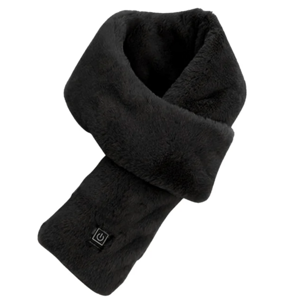 USB-Heated Faux Fur Scarf