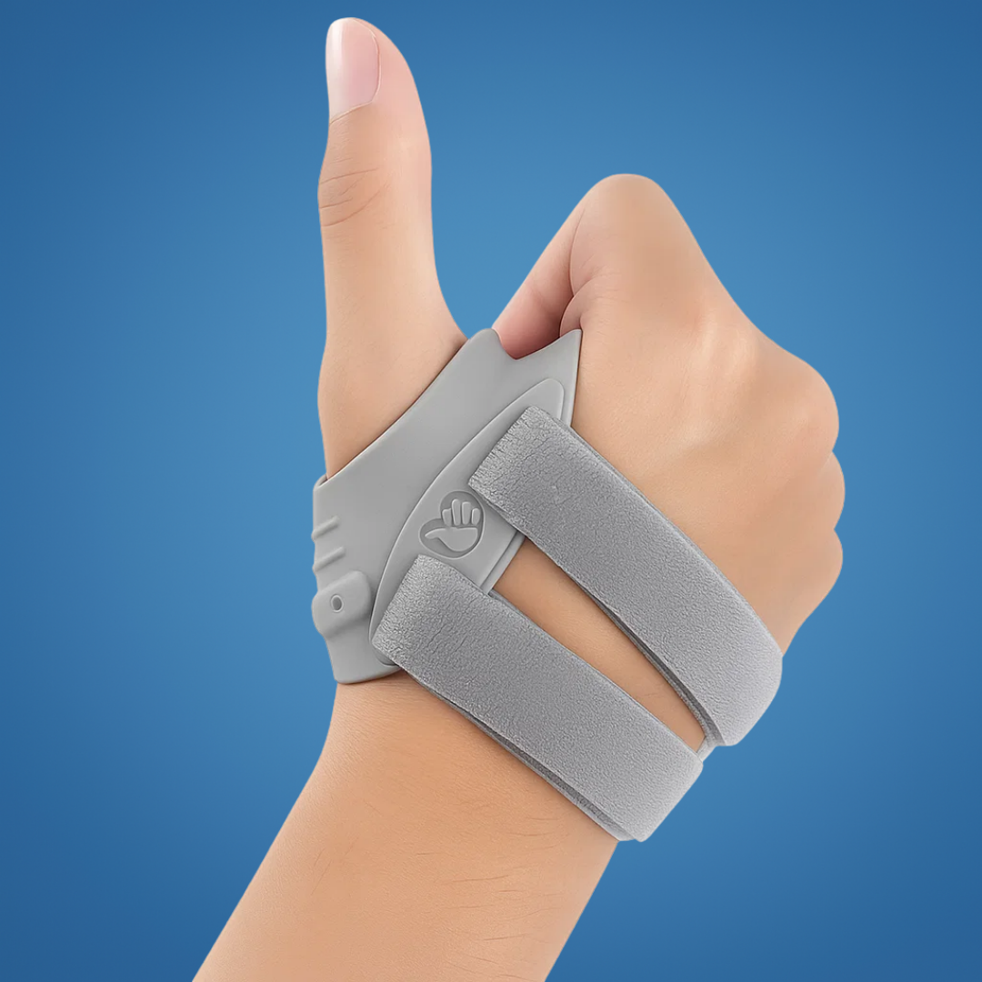 OrthoRelief | Thumb Support Brace – Pain Relief & Joint Stabilisation – Breathable Lightweight Splint – CMC Joint Arthritis & Sprain