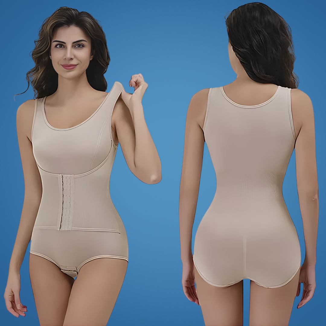 SculptEase | Tummy Control Bodysuit – Waist Trainer Shapewear – Seamless Breathable Fabric – Smooths Curves, Flattens Tummy & Boosts Confidence