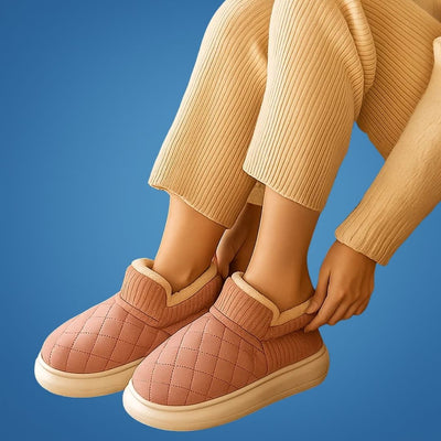 CozyStep | Plush Slipper Shoes – Non-Slip Grip – Thick Cushioned Sole – Indoor Comfort – Warm Supportive Fit for Cosy Relaxing Evenings