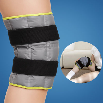 CryoRelief | Knee Ice Pack Wrap – Cold Therapy – Flexible Gel Bead Wrap – Reduces Swelling – Relieves Pain – Speeds Injury Recovery