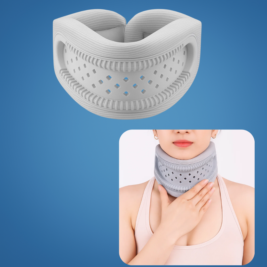 CerviSoft | Soft Cervical Collar – Lightweight Neck Support Brace – Foam Cushioning Breathable Design – Pain Relief for Office & Sleep