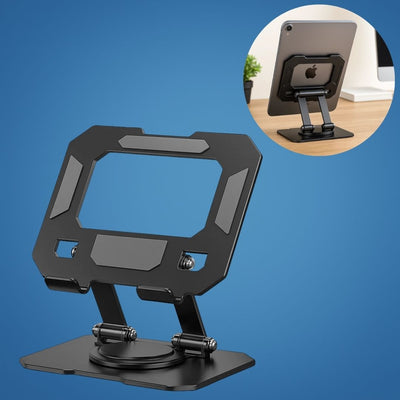 DeskEase | Adjustable Tablet Stand – Ergonomic Comfort – Foldable Anti‑Slip Design – Ideal for Work, Study, Travel & Video Calls