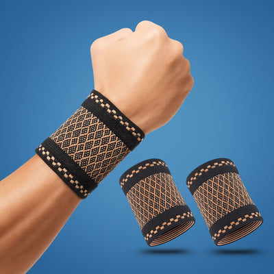 JointGuard | Wrist Support Brace – Copper‑Infused Compression for Wrist Pain Relief – Breathable Low‑Profile Sleeve for Everyday & Sports