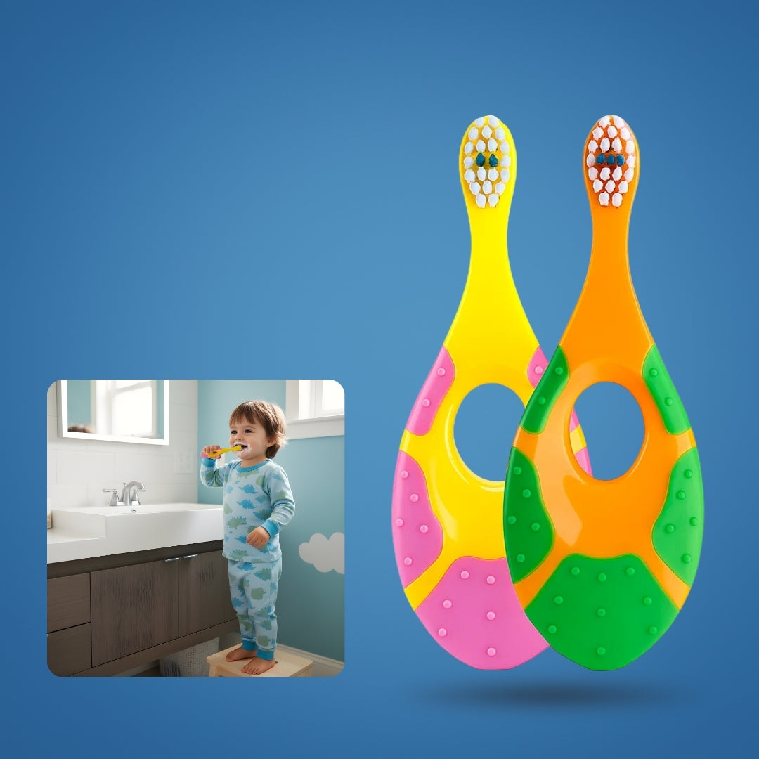 BrightSmile | Kids Soft Toothbrush – Gentle Clean – Ergonomic Handle – Protects Sensitive Gums – Promotes Independence and Happy Smiles