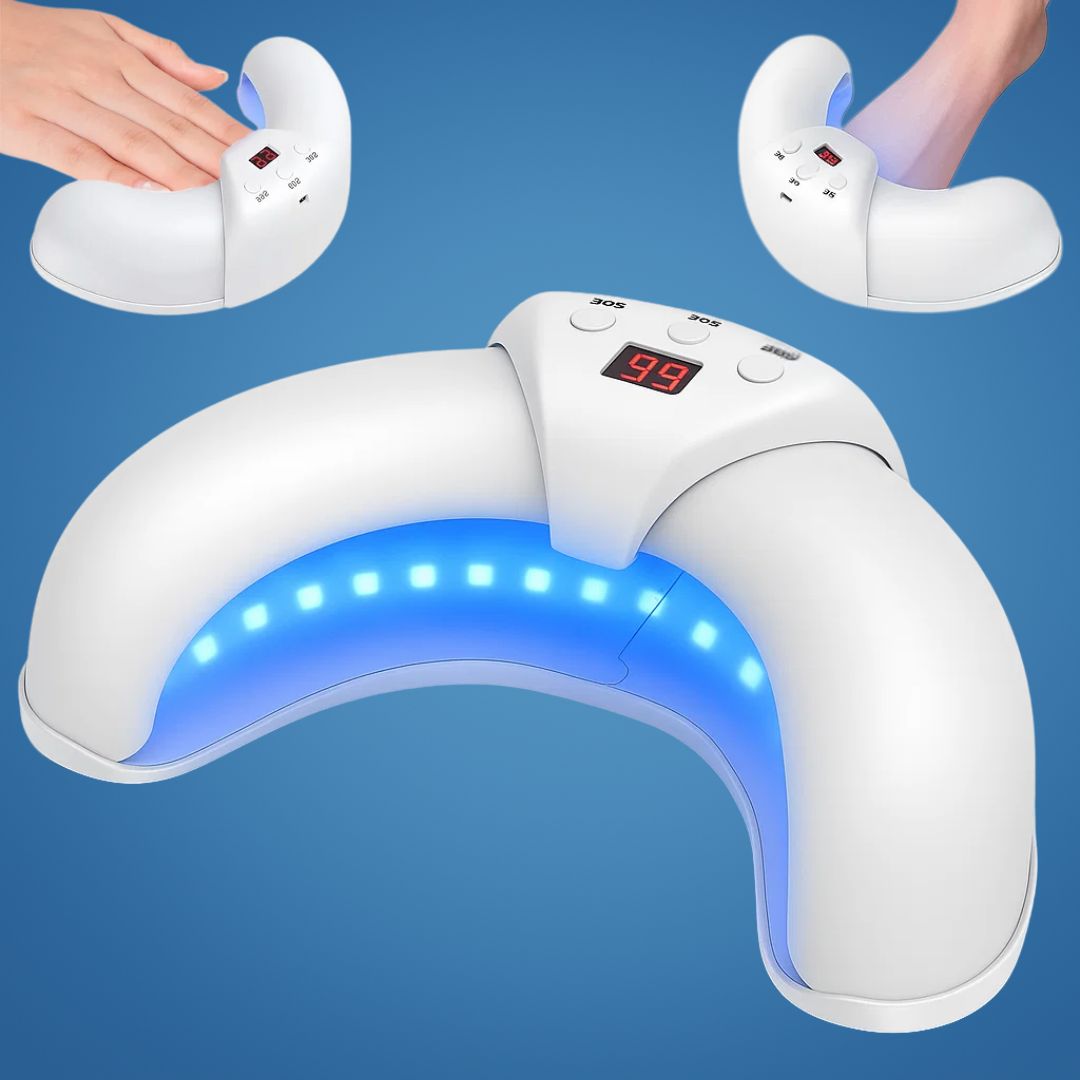 FungiFree | Laser Nail Fungus Device – Dual‑Wavelength Penetration – Compact Home Use – Fungal Nail Restoration