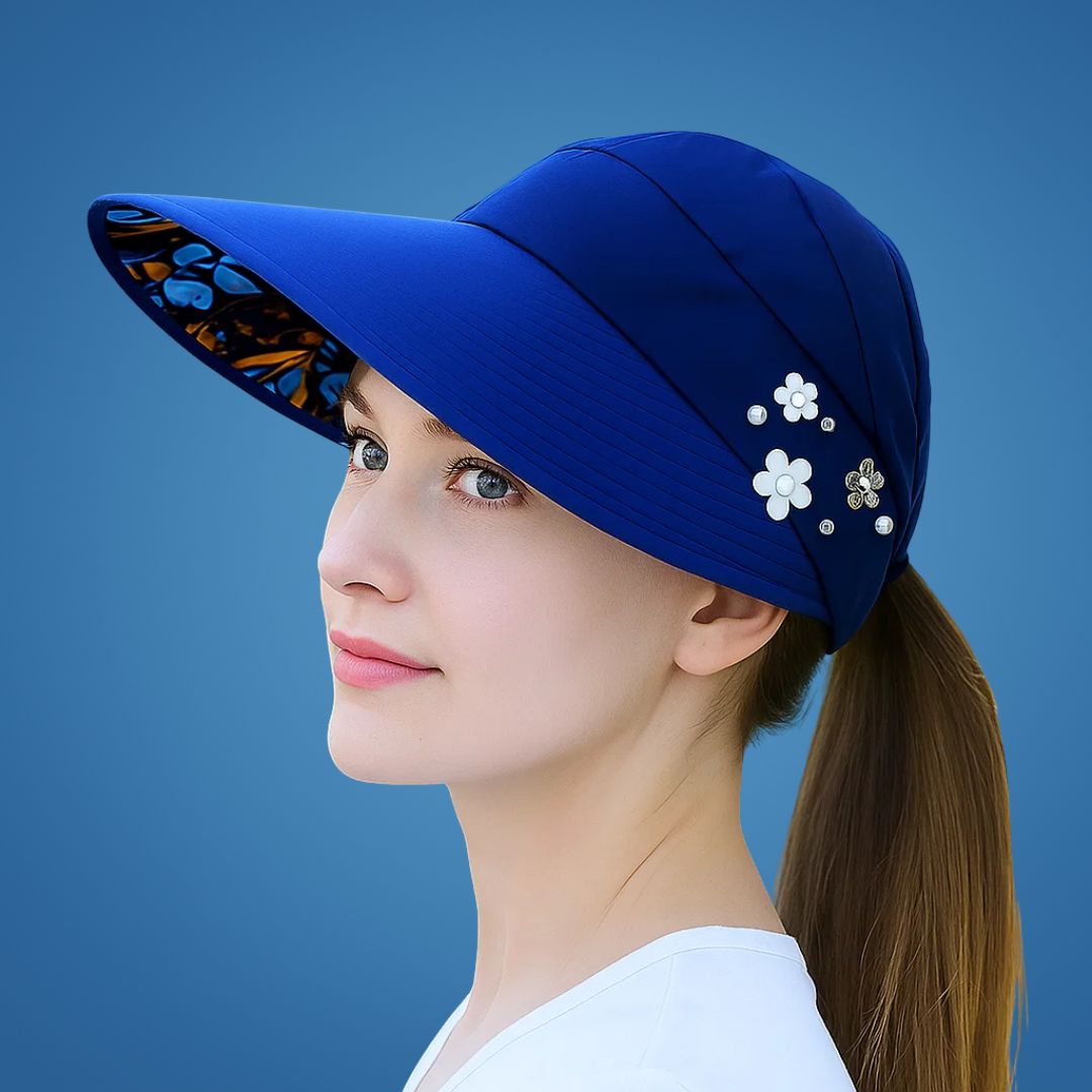 SunGuard | Wide‑Brim UPF Sun Hat – Adjustable Draw‑Cord – Lightweight Breathable Fabric – Summer UV Protection for Beach & Garden
