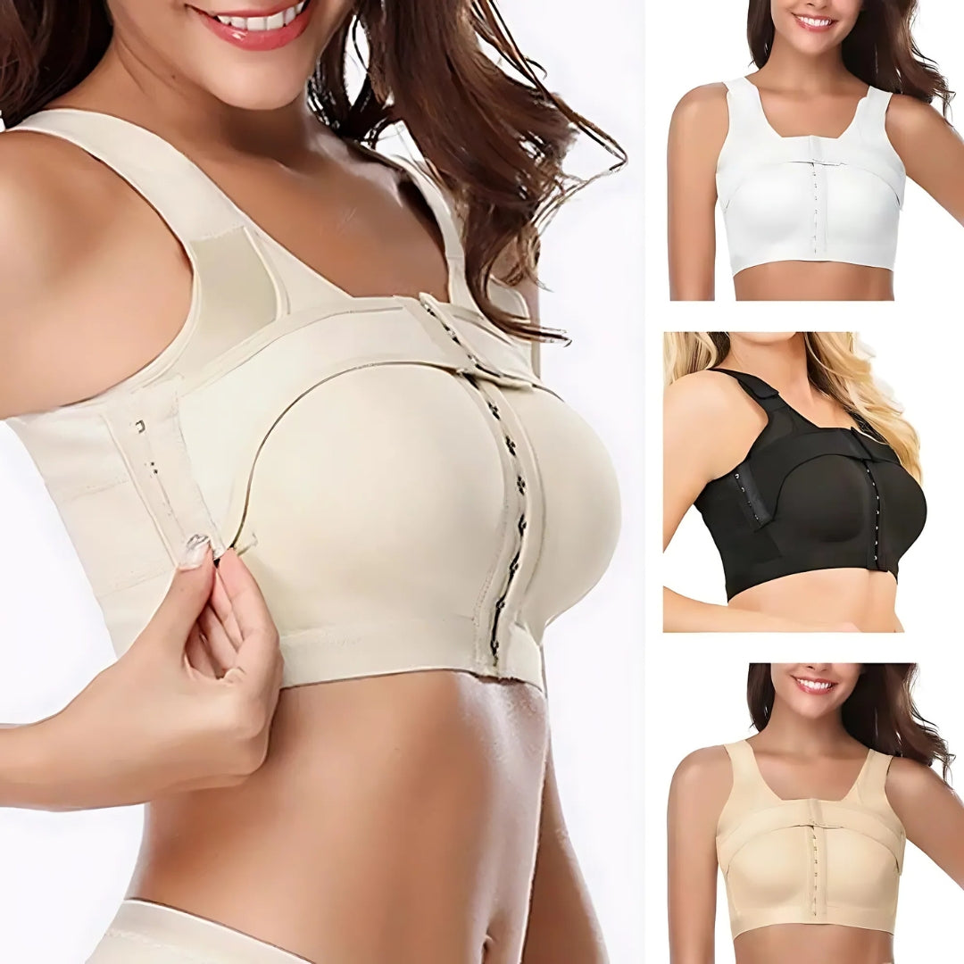HealShape | Postoperative Breast Support Bra – Implant Stabilizer for Pain Relief, Swelling Reduction, and Stability