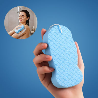 SmoothSkin | Exfoliating Body Scrubber Sponge – Removes Dead Skin & Boosts Circulation – Soft Quick-Dry Design – Gentle for Sensitive Skin