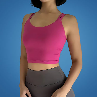 BreatheFit | Sports Bra Workout Top – Breathable Support – Lightweight Moisture-Wicking – All-Day Comfort – Active Women