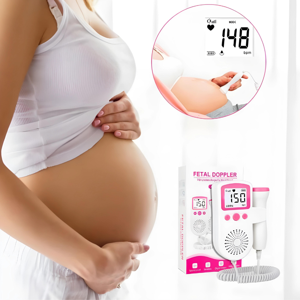 Doppler Heart Rate Monitor for Mothers and Babies