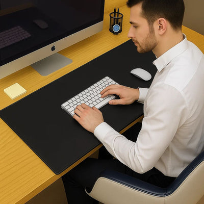 Deskguard | Desk Mat – Waterproof Fold-Edge – Spill Resistance - Well-Organised Workspace - Smooth Anti-Slip Surface for Home and Office