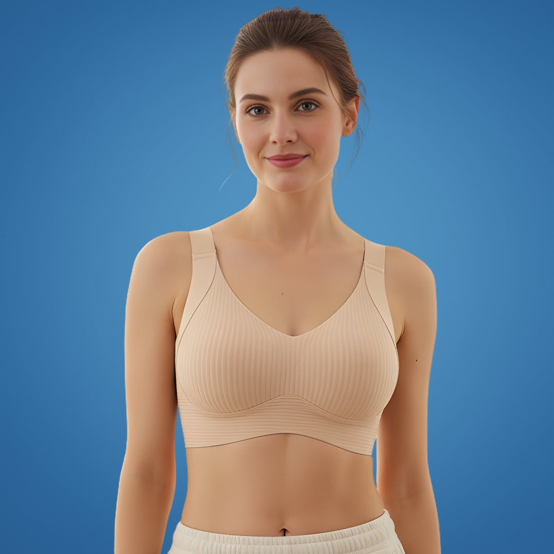 EaseLuxe | Wireless Bra – Seamless Comfort That Smooths Lines – Breathable Smooth Fabric for All-Day Freshness – Everyday Wear Women