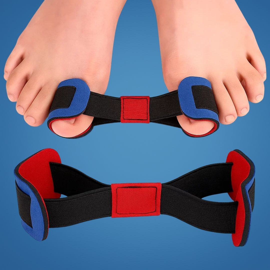 ToeAligner Pro | Bunion Corrector Strap – Adjustable Day-Night Support – Breathable Hypoallergenic Fabric – Pain Relief for Adults