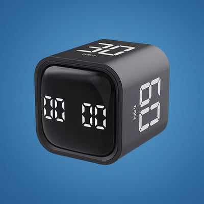 TimeFlip | Productivity Timer Cube – Instant Flip Start – Large LED Rechargeable Display – For Work Study Focus