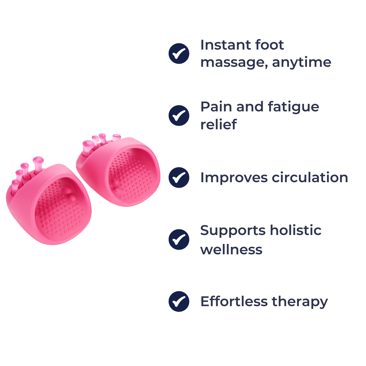 Solevera | Massage Slippers – Toe Separator Design – Non-Slip Sole – Foot Pain Relief & Posture Support