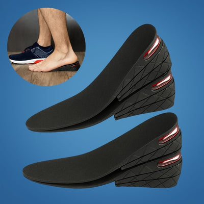 Heelsure | Heel Lift Insoles – Adjustable Height Boost – Breathable Cushioned Gel – Discreet Comfort for Work, Sport or Daily Wear