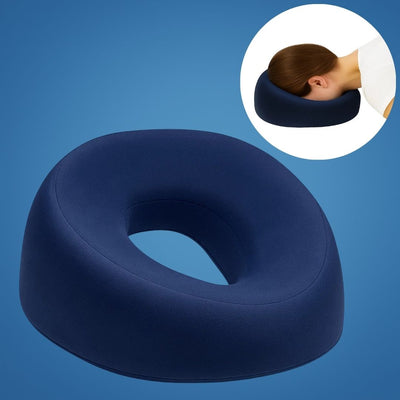 FaceEase | Face‑Down Pillow – Pressure Relief Support – Contoured Memory Foam – Ideal for Massage Beauty & Stomach Sleeping