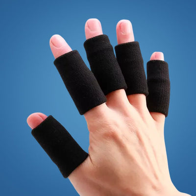 FlexiGuard | Finger Protection Sleeves – Injury Prevention – Breathable Snug Fit - Keeps wounds and bandages in place – Sports and Daily Comfort