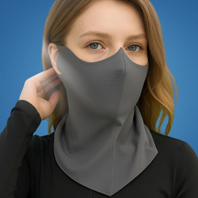 SolarGuard | Sun Protection Face Mask – Cooling & Breathable – Moisture-Wicking Fabric – Outdoor Use – Prevents Sunburn & Skin Damage