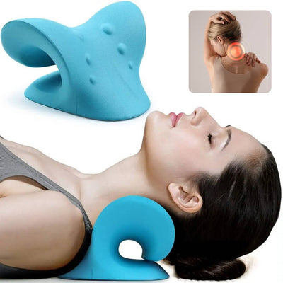 NeckAlign Chiropractic Neck Pillow | Stretcher for Neck - Pain Relief - Improved Posture - Better Sleep