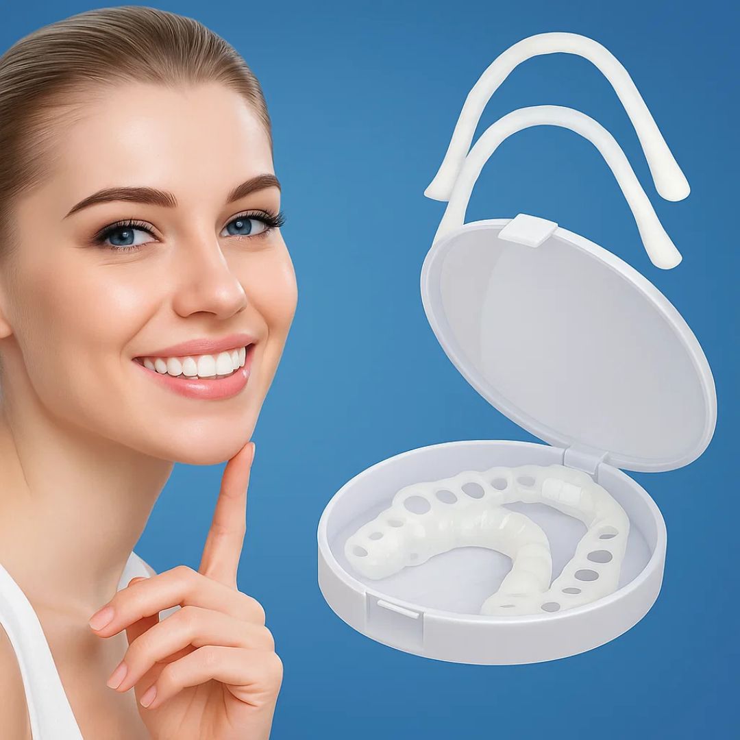 SmileEase | Clip-On Veneers – Instant Smile Enhancement – Ultra-Thin Design – Ideal for Adults Seeking Affordable Dental Solutions