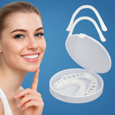 SmileEase | Clip-On Veneers – Instant Smile Enhancement – Ultra-Thin Design – Ideal for Adults Seeking Affordable Dental Solutions
