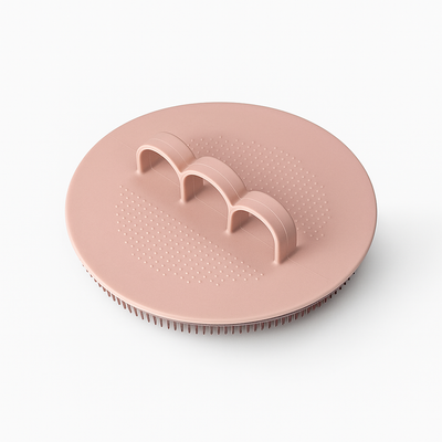 SilkPulse | Silicone Body Scrubber Bath Exfoliating Brush – Hygienic Deep Cleanse – Soft Silicone Bristles – Sensitive Skin Users