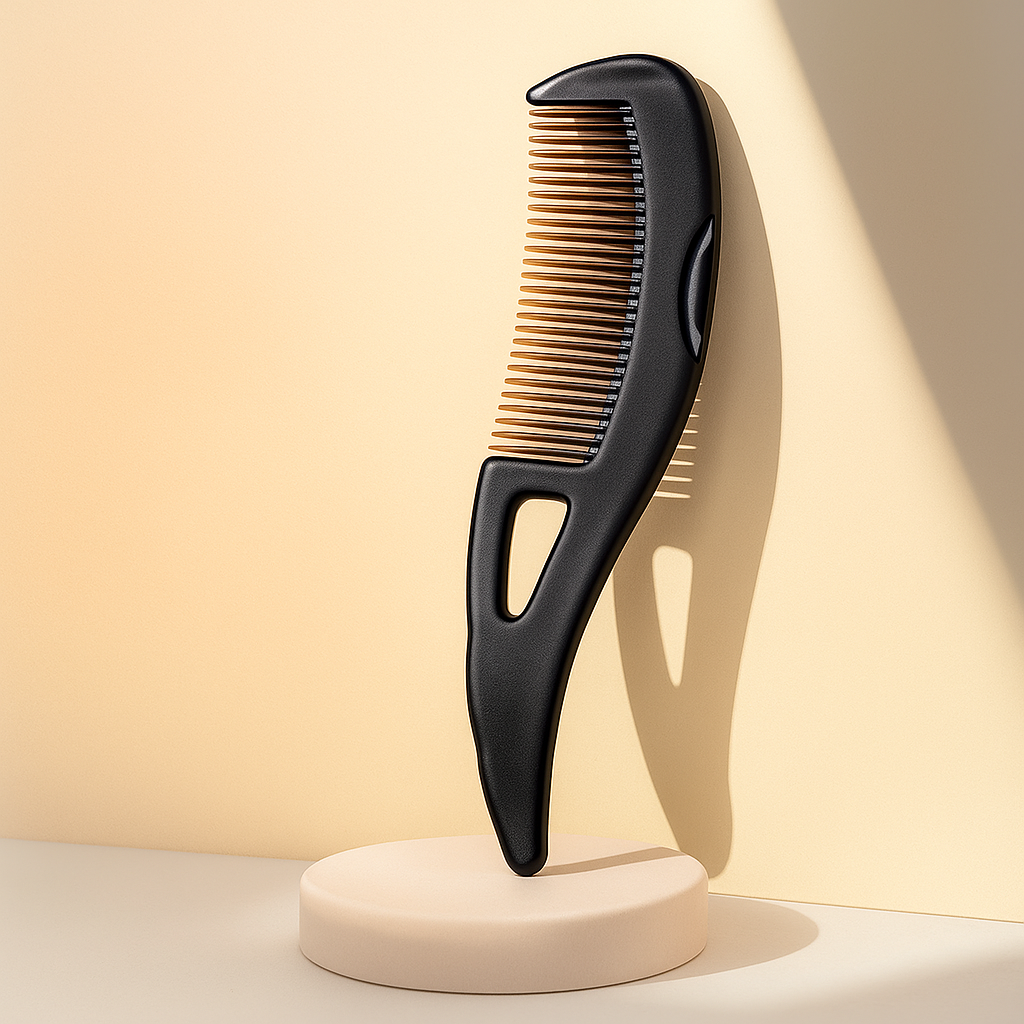 ClearScalp | Dandruff Removal Comb – Hollow Design – Soft Tip Scalp Massager – Relieves Itch – Removes Flakes – Healthy Clean Hair