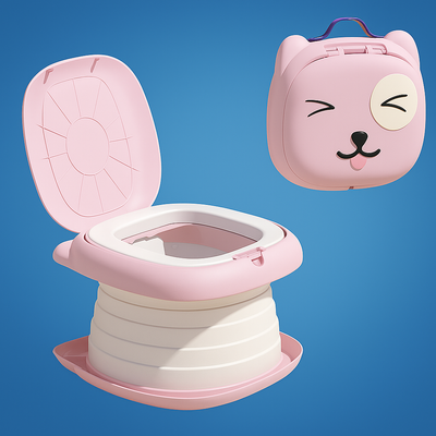 TravEase Potty | Portable Potty Toddler – Odour-Blocking Liners – Strong 50 kg Capacity – Travel & Day Out Use