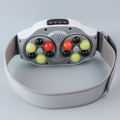 CoreCalm | Abdominal Heating Massager – Heat Light Massage – Adjustable Wireless Belt – Relief for Period Cramps & Bloating