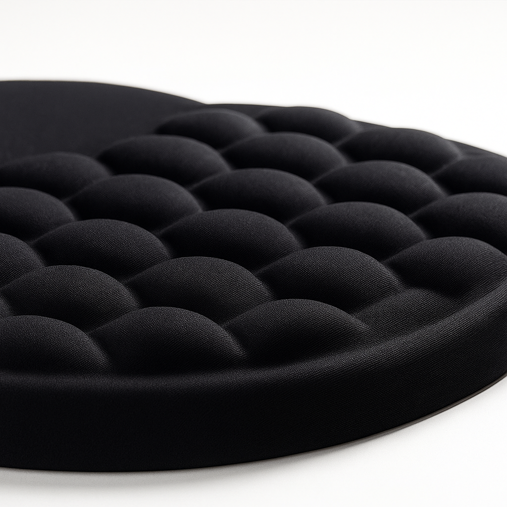 ErgoEase | Wrist Rest Mouse Pad – Relieves Wrist Pain – Cushioned Non-Slip Base – For Office Work & Gaming