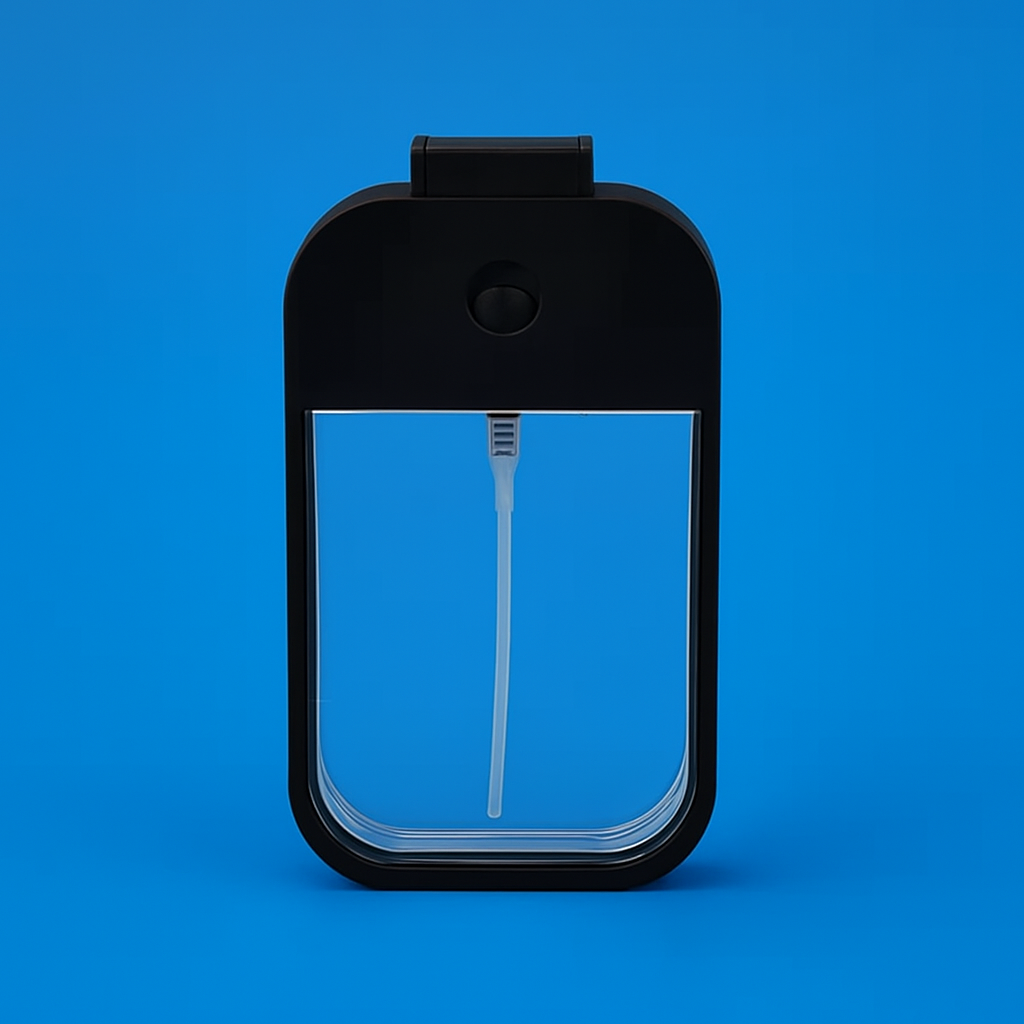 MistCard | Travel Spray Bottle – Leak-Proof Fine Mist Refillable – Compact Card-Shape for Perfume & Sanitiser