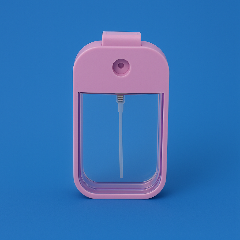 MistCard | Travel Spray Bottle – Leak-Proof Fine Mist Refillable – Compact Card-Shape for Perfume & Sanitiser