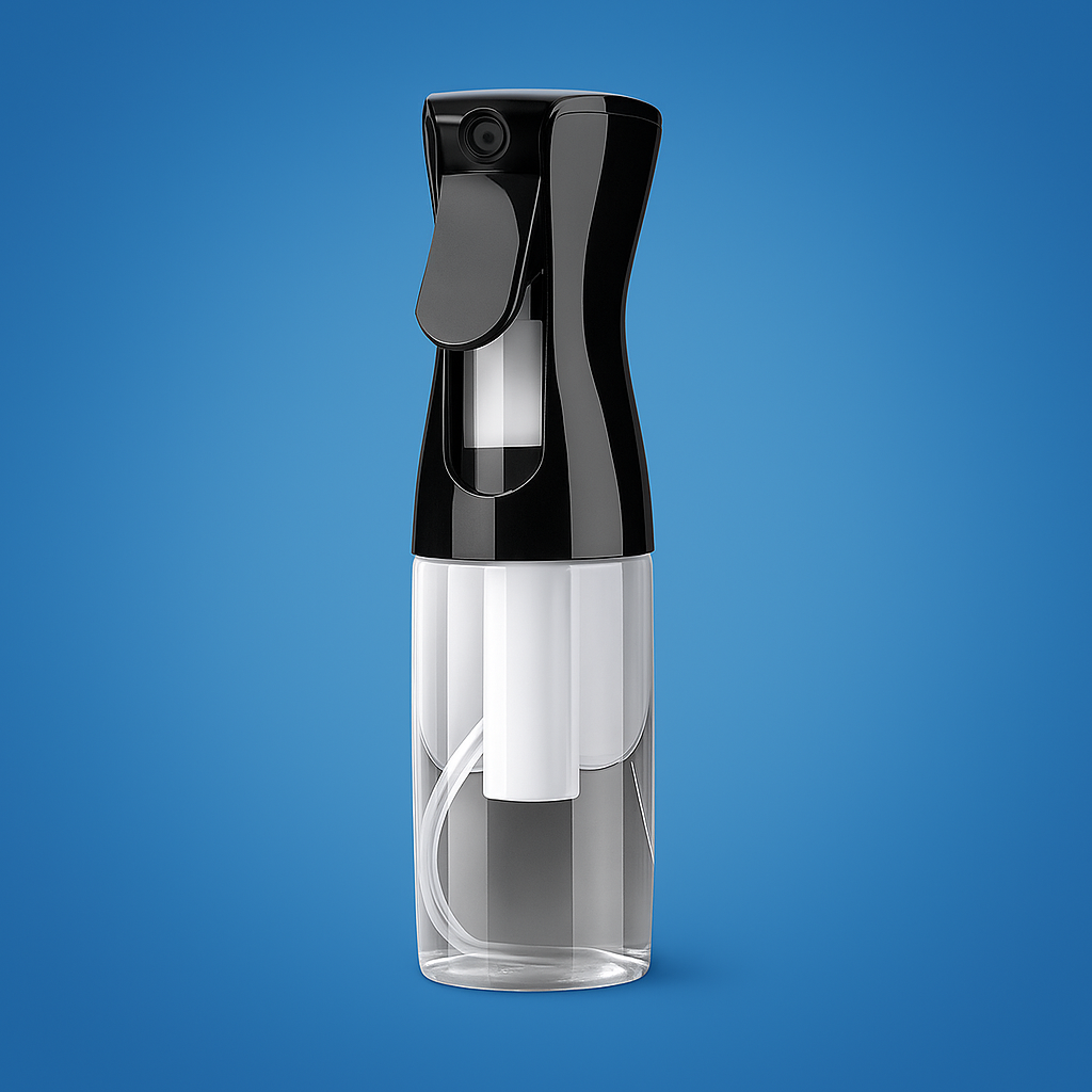 MistFlow | Continuous Spray Bottle – Long-Last Mist Delivery – Lightweight Refillable Design – Hair Plants Cleaning