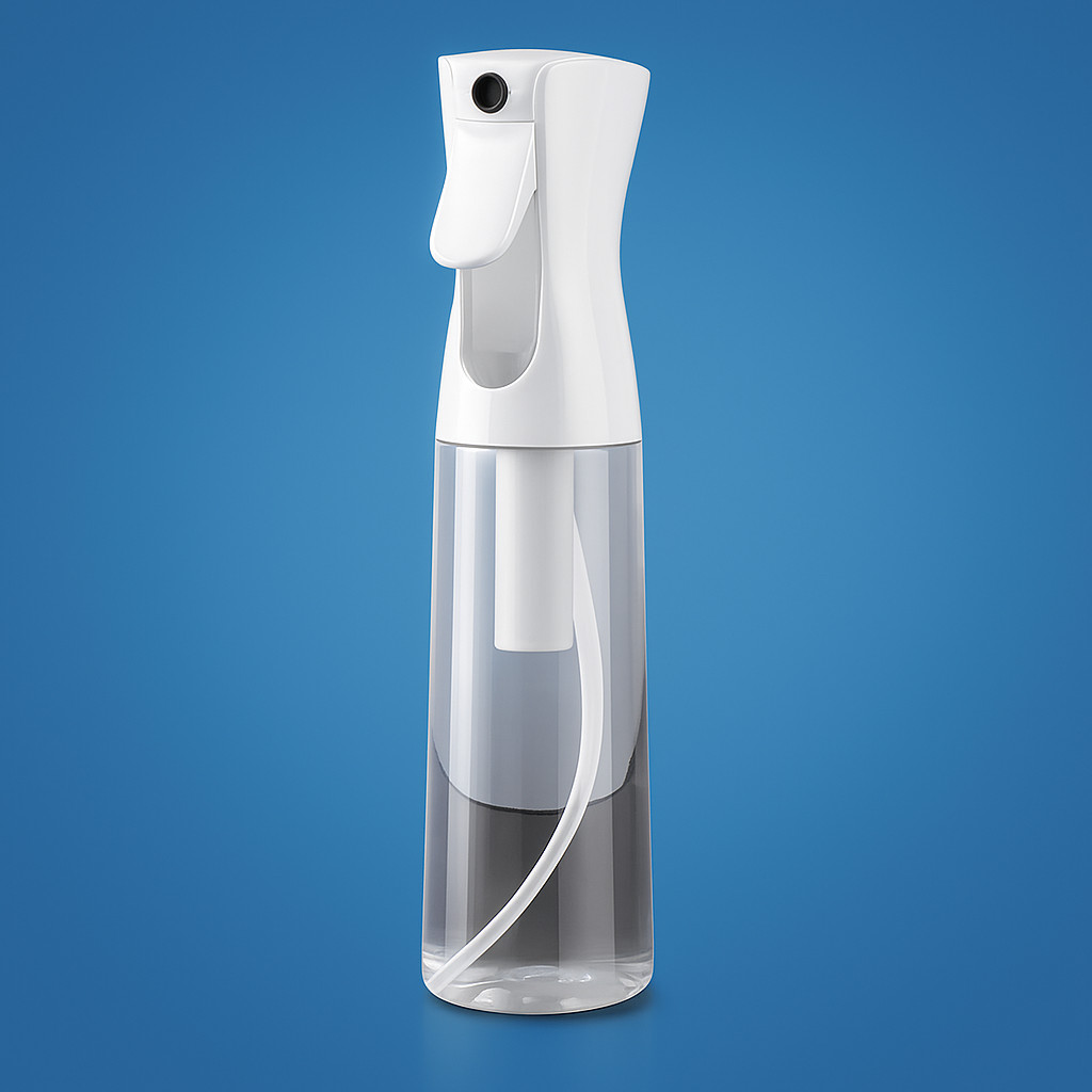 MistFlow | Continuous Spray Bottle – Long-Last Mist Delivery – Lightweight Refillable Design – Hair Plants Cleaning