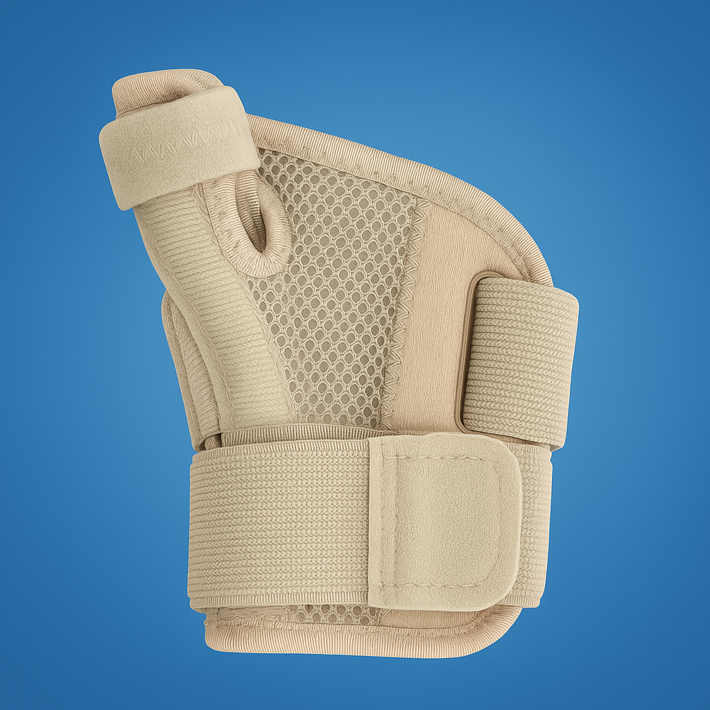 ThumbEase | Wrist Support Brace – Relief for De Quervain’s Tendonitis – Breathable Adjustable Compression – Everyday & Active Use