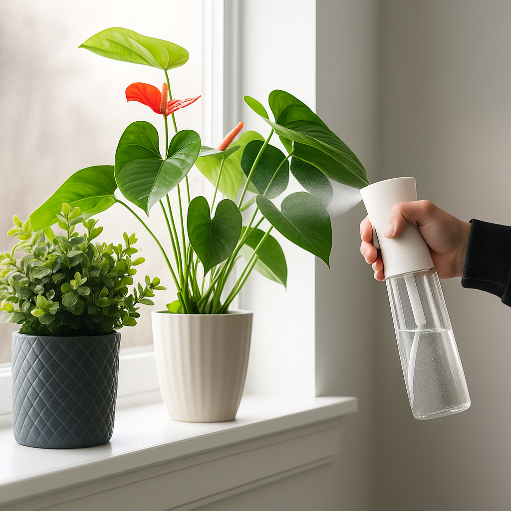 MistFlow | Continuous Spray Bottle – Long-Last Mist Delivery – Lightweight Refillable Design – Hair Plants Cleaning
