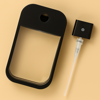 MistCard | Travel Spray Bottle – Leak-Proof Fine Mist Refillable – Compact Card-Shape for Perfume & Sanitiser