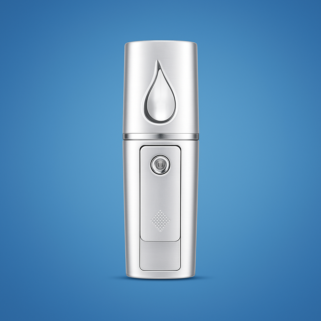HydraMist | Facial Steamer – Deep Hydration Nano Mist – USB Rechargeable Handheld – Travel & Home Skincare
